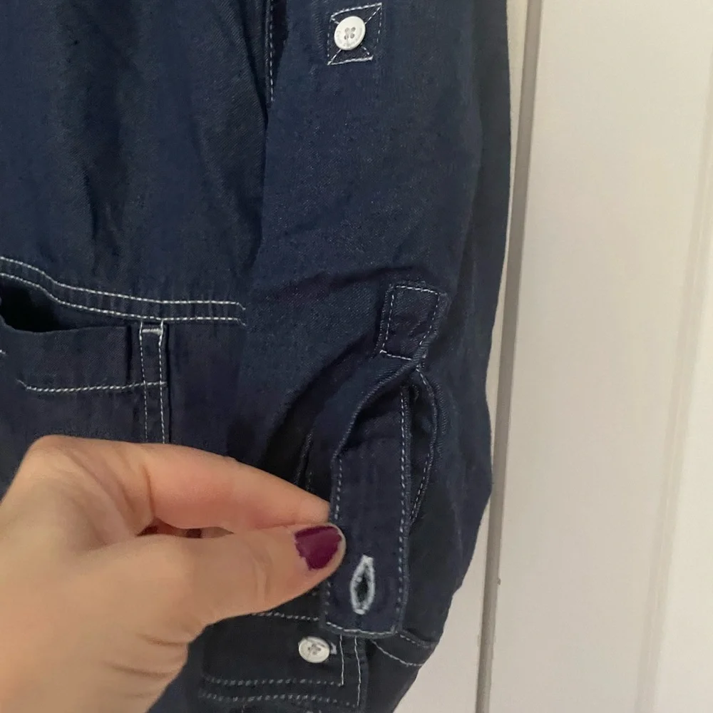 Calvin Klein Jeans denim look top